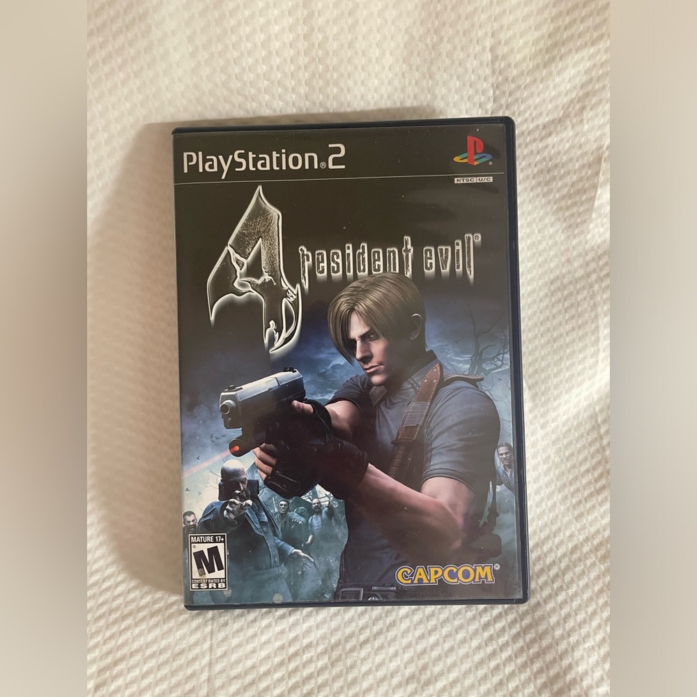CASE ONLY Resident Evil 4 for PS 2